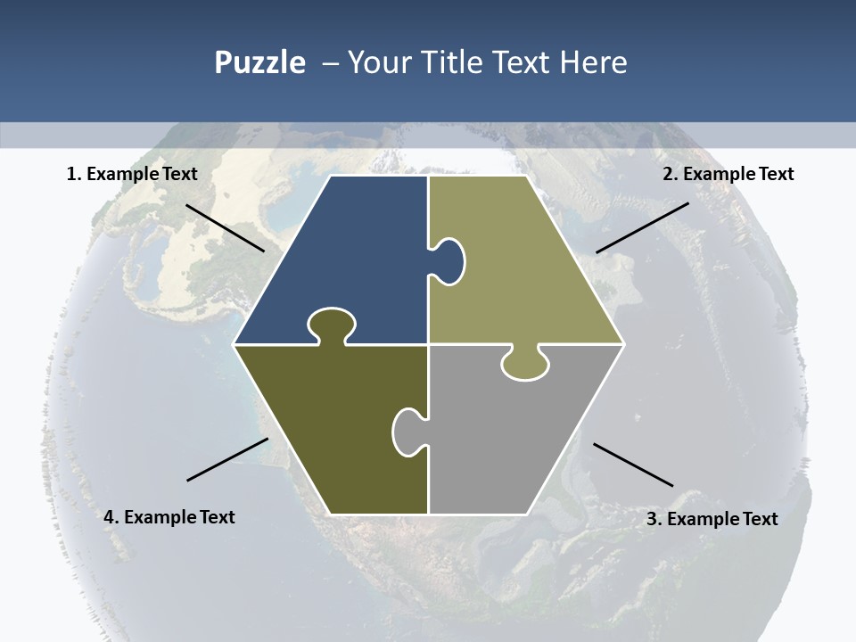 Pollution Barren Waterless PowerPoint Template