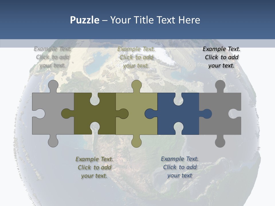 Pollution Barren Waterless PowerPoint Template