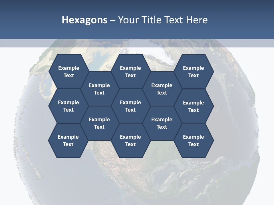 Pollution Barren Waterless PowerPoint Template