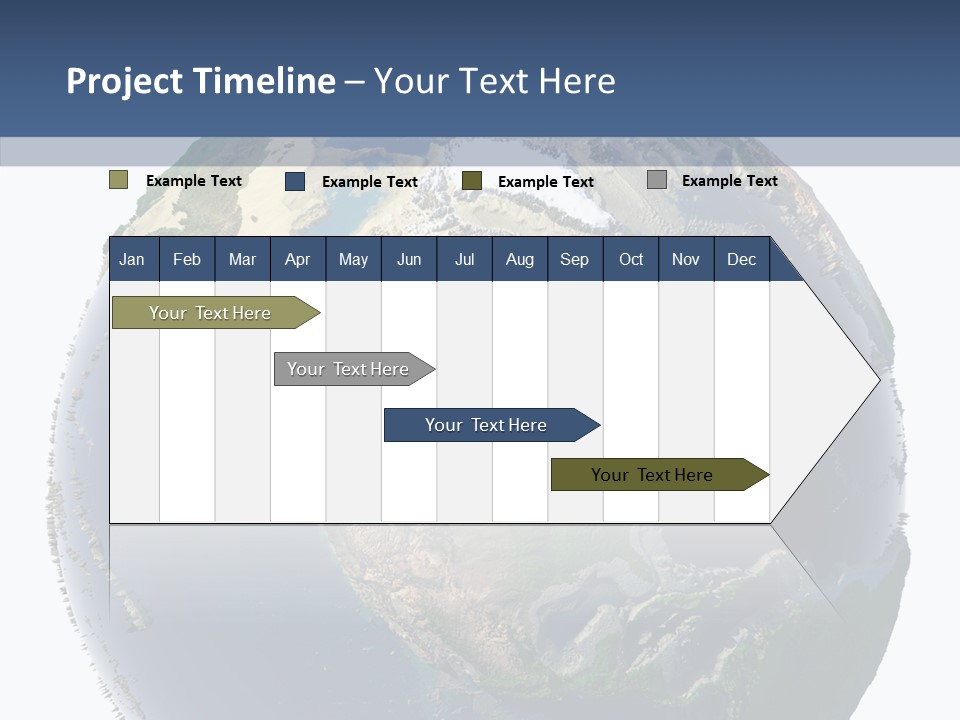 Pollution Barren Waterless PowerPoint Template