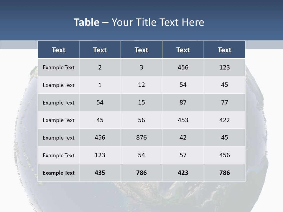 Pollution Barren Waterless PowerPoint Template