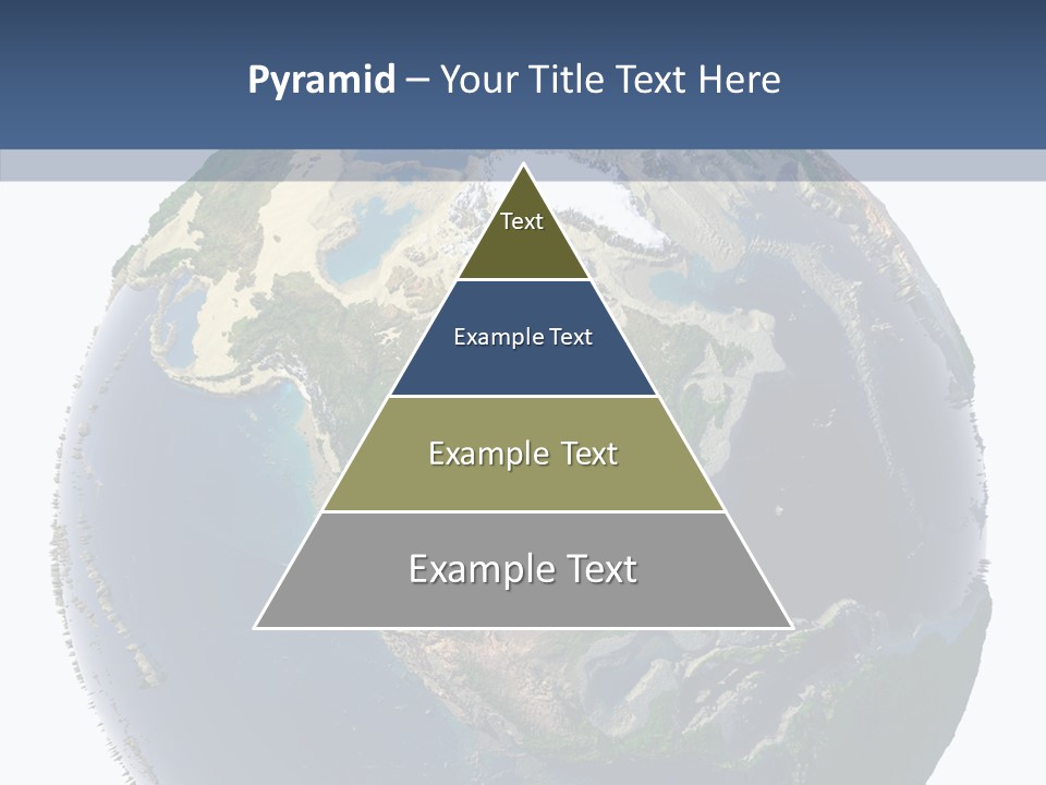 Pollution Barren Waterless PowerPoint Template