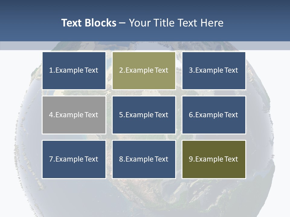 Pollution Barren Waterless PowerPoint Template