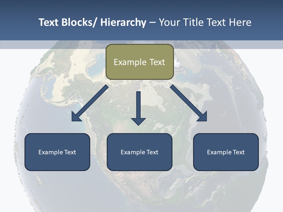 Pollution Barren Waterless PowerPoint Template