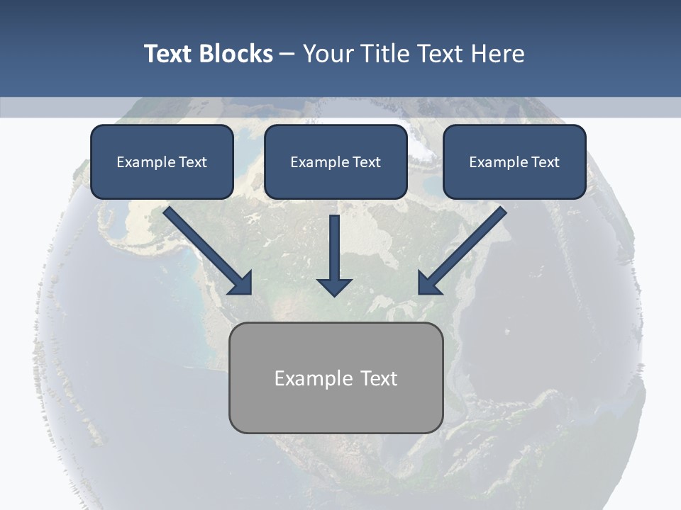 Pollution Barren Waterless PowerPoint Template