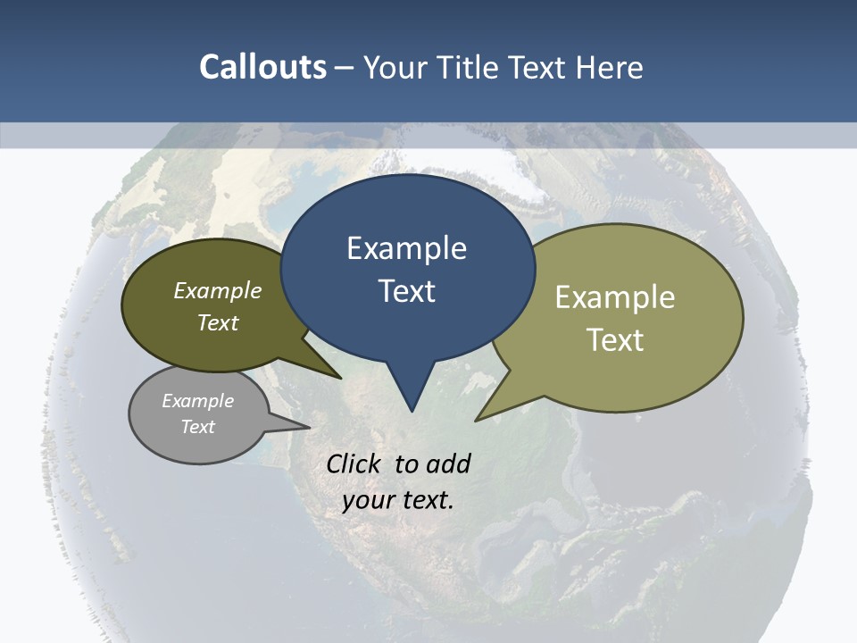Pollution Barren Waterless PowerPoint Template