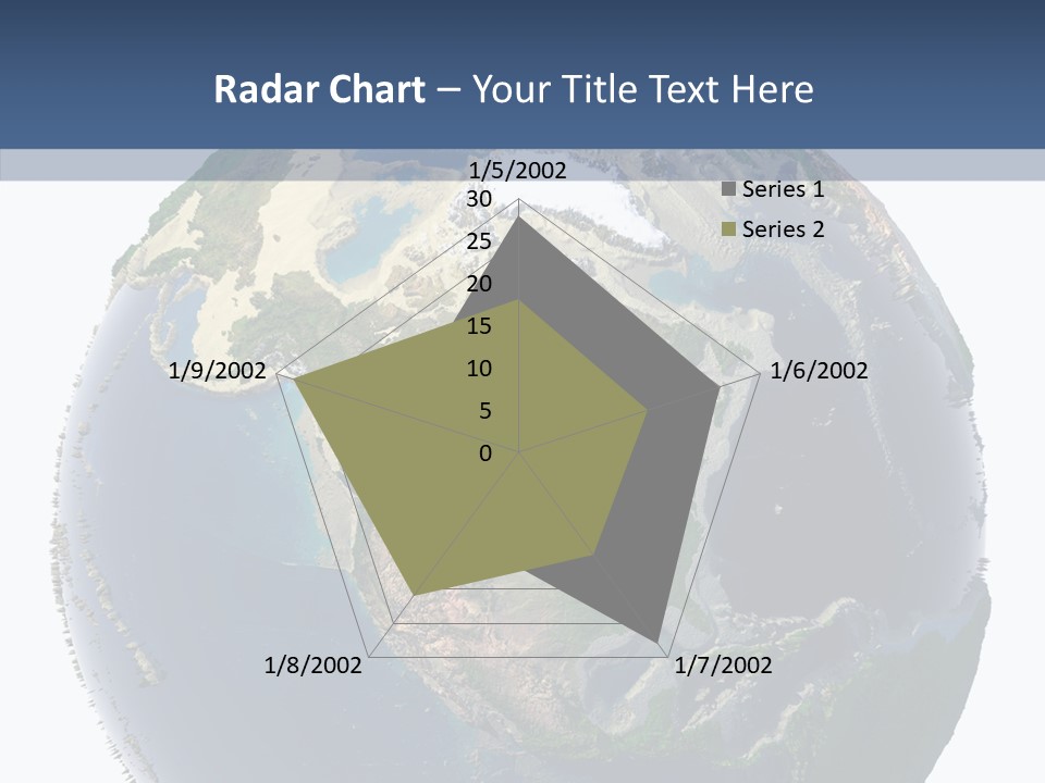 Pollution Barren Waterless PowerPoint Template