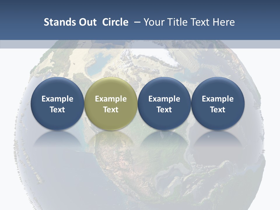 Pollution Barren Waterless PowerPoint Template