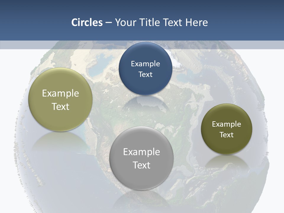 Pollution Barren Waterless PowerPoint Template