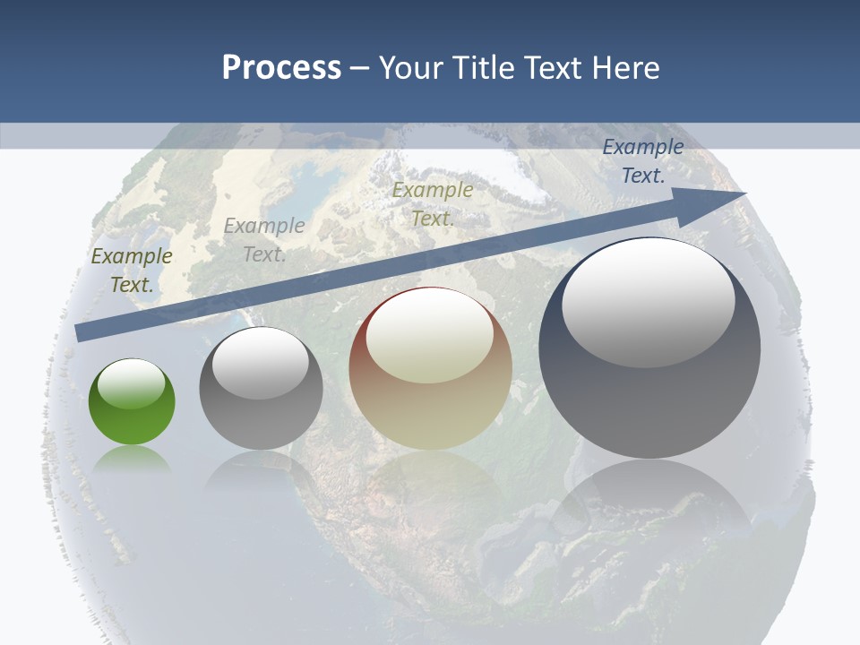 Pollution Barren Waterless PowerPoint Template