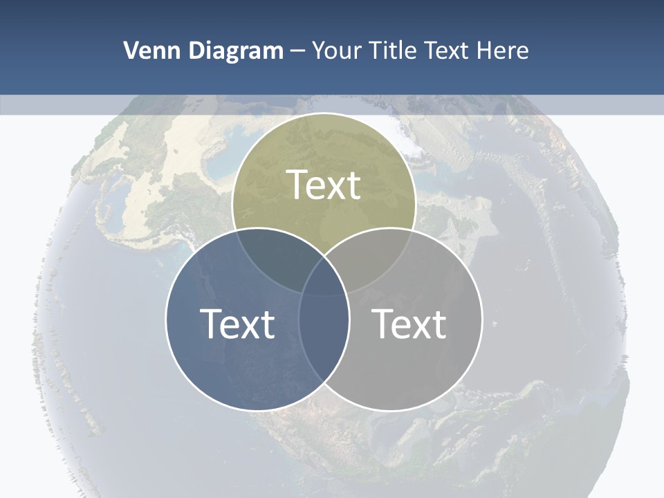 Pollution Barren Waterless PowerPoint Template
