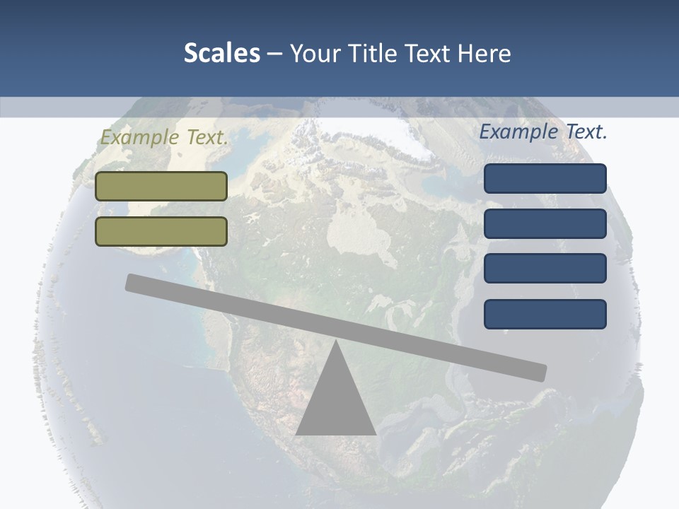 Pollution Barren Waterless PowerPoint Template