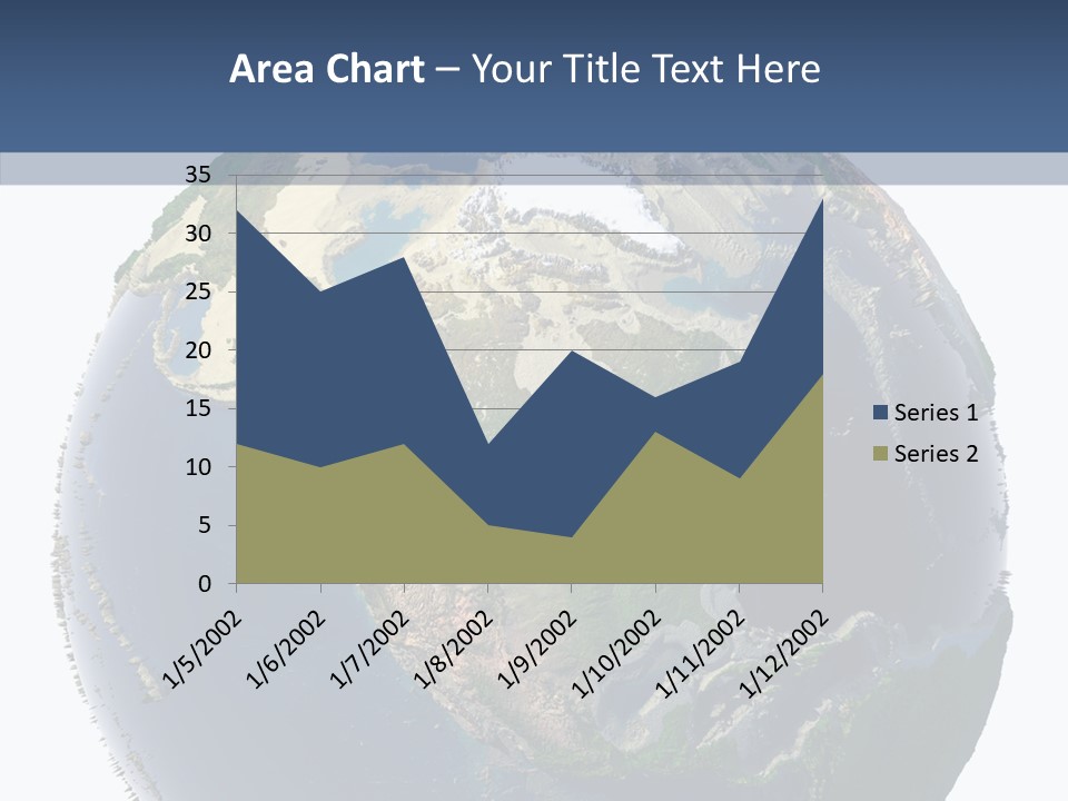 Pollution Barren Waterless PowerPoint Template