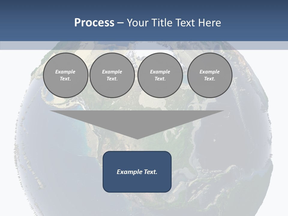 Pollution Barren Waterless PowerPoint Template