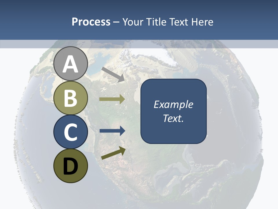 Pollution Barren Waterless PowerPoint Template