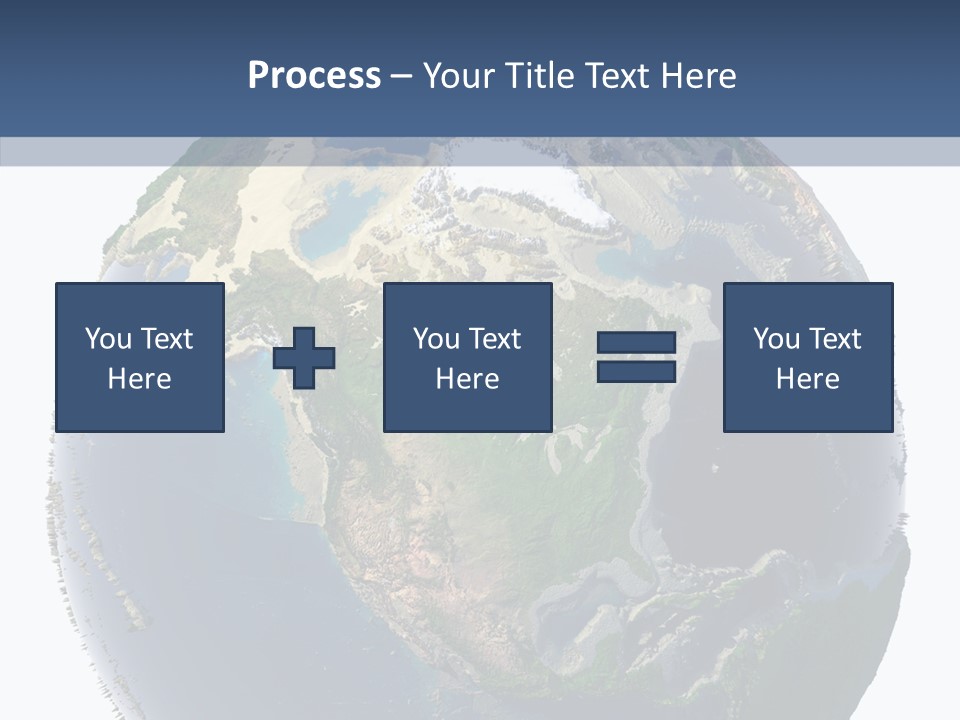 Pollution Barren Waterless PowerPoint Template