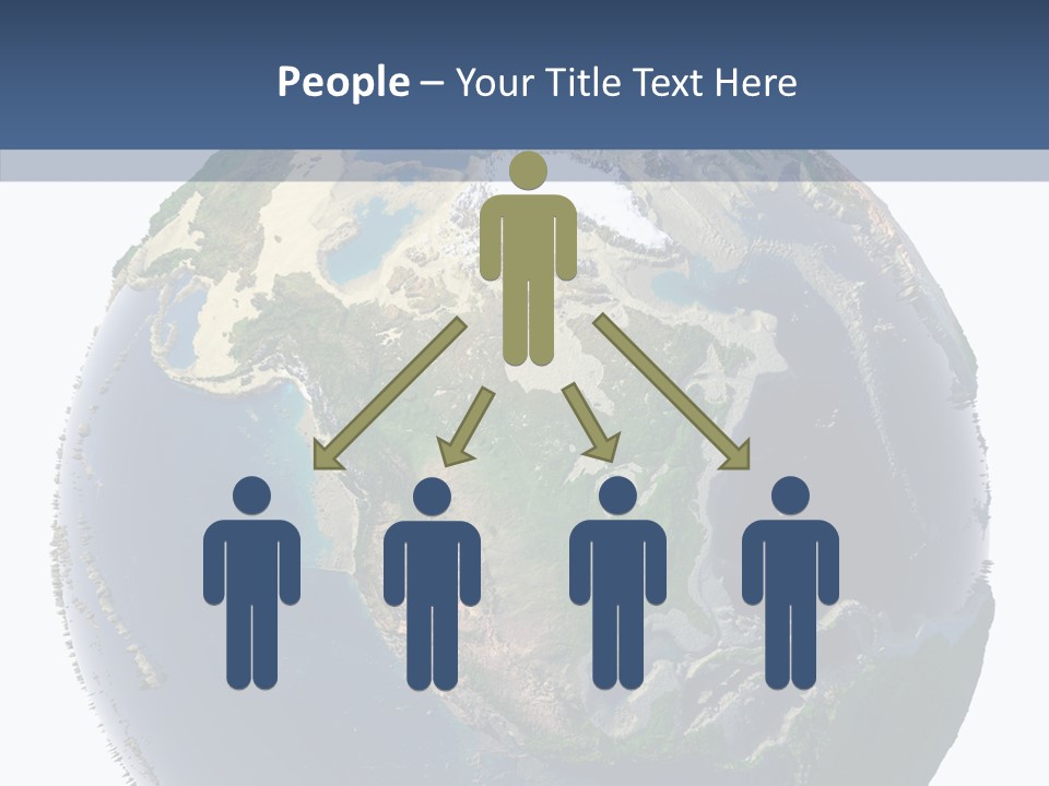 Pollution Barren Waterless PowerPoint Template