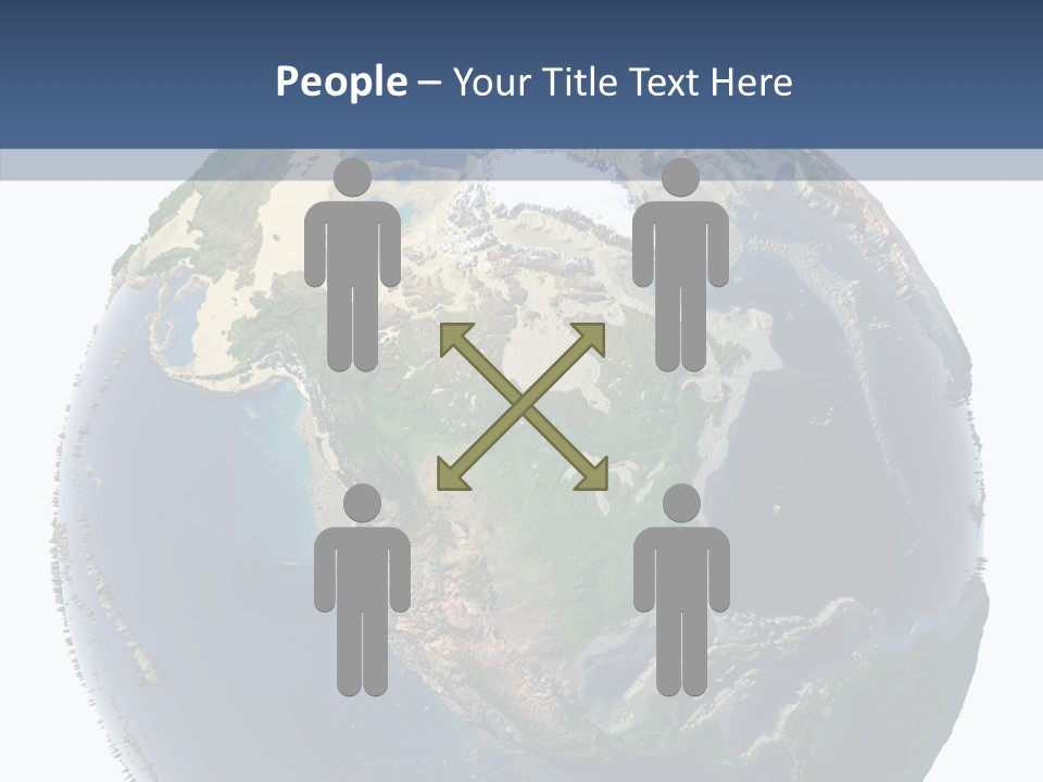 Pollution Barren Waterless PowerPoint Template