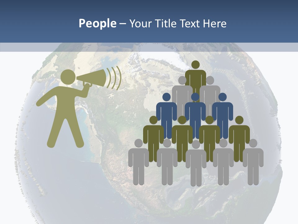 Pollution Barren Waterless PowerPoint Template