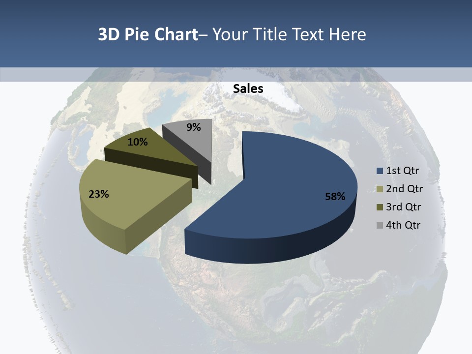 Pollution Barren Waterless PowerPoint Template