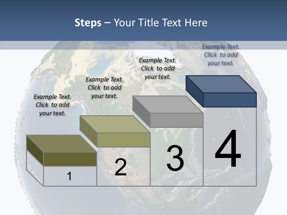 Pollution Barren Waterless PowerPoint Template