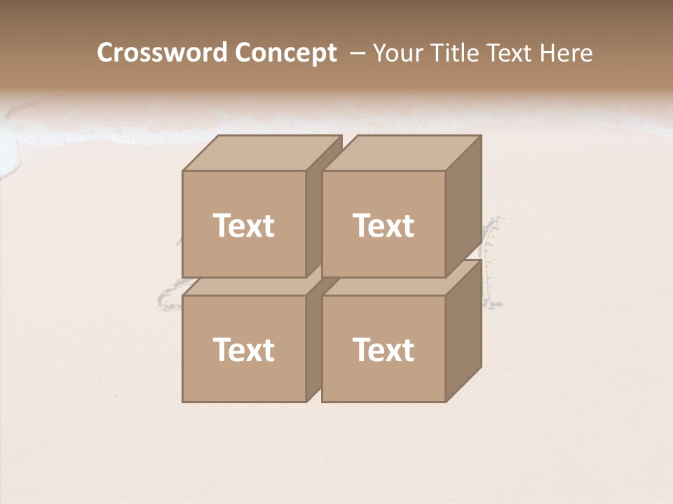 Sunlight Year Textured PowerPoint Template