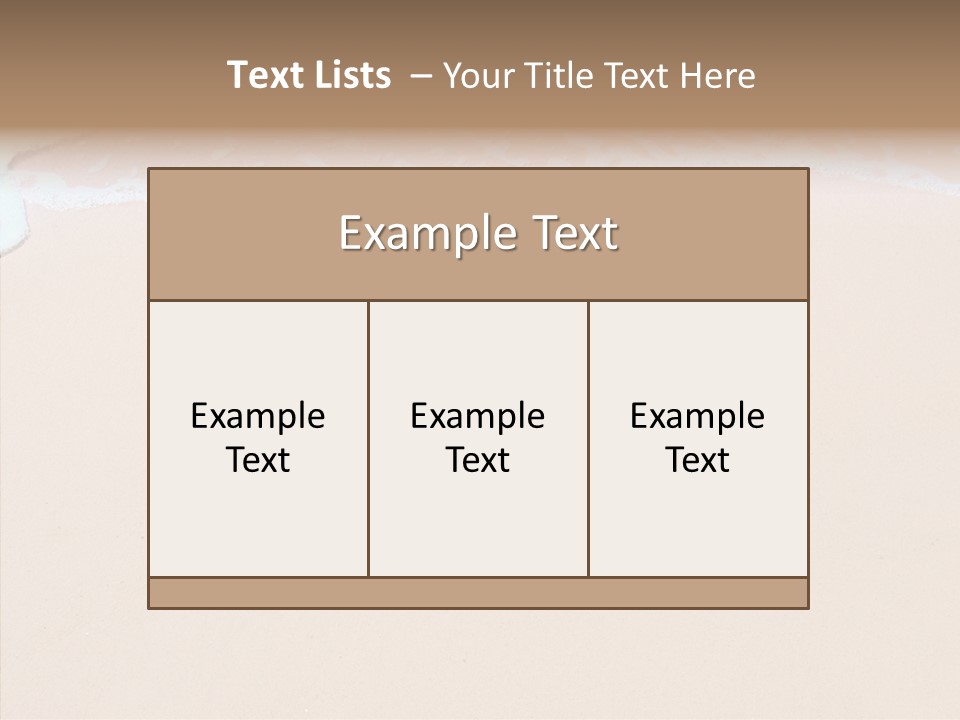 Sunlight Year Textured PowerPoint Template
