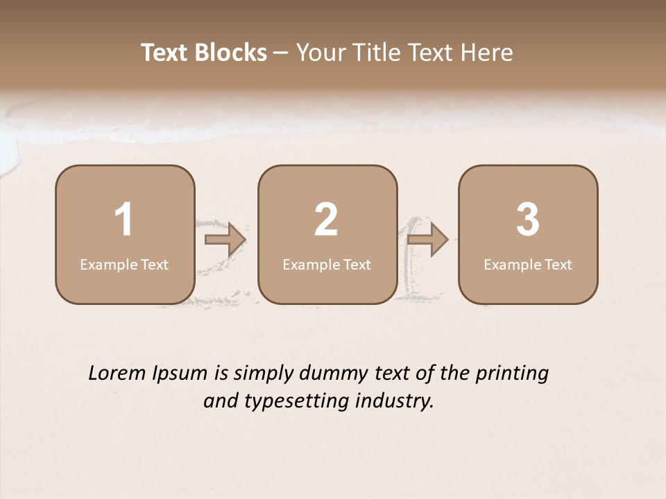 Sunlight Year Textured PowerPoint Template