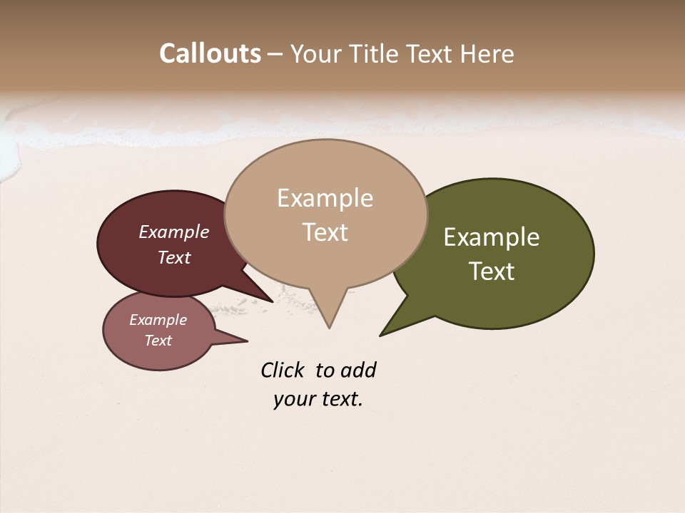 Sunlight Year Textured PowerPoint Template