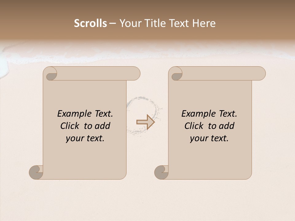 Sunlight Year Textured PowerPoint Template