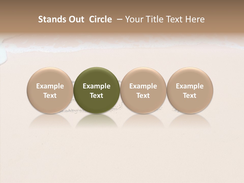 Sunlight Year Textured PowerPoint Template