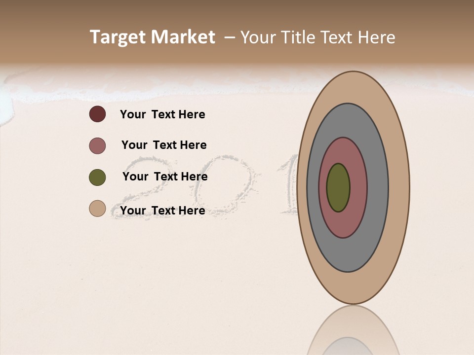 Sunlight Year Textured PowerPoint Template