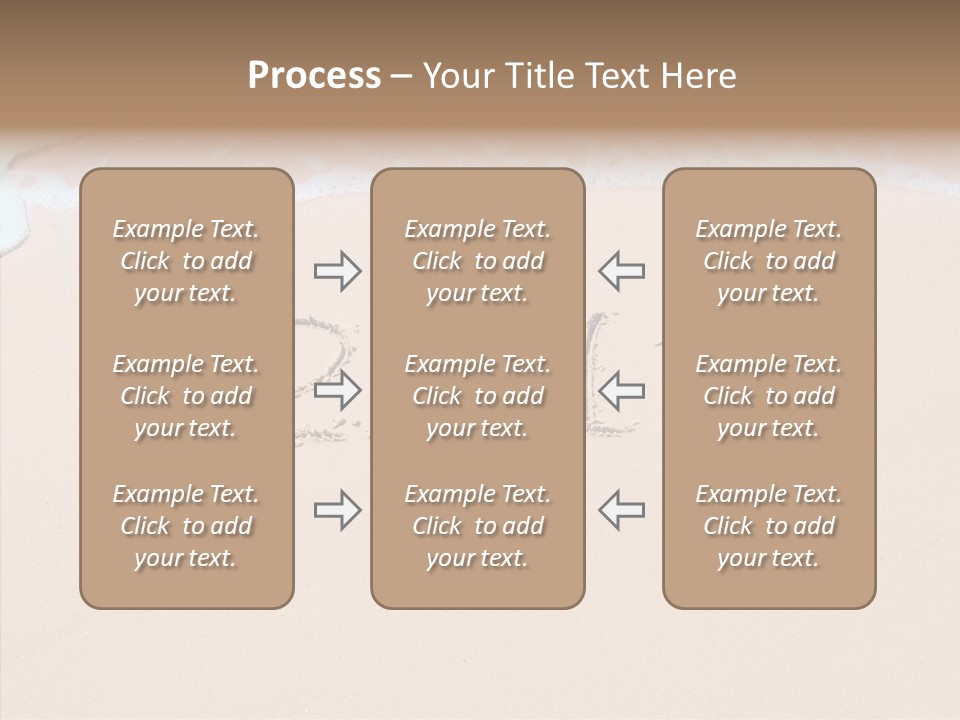Sunlight Year Textured PowerPoint Template