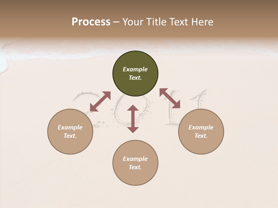 Sunlight Year Textured PowerPoint Template