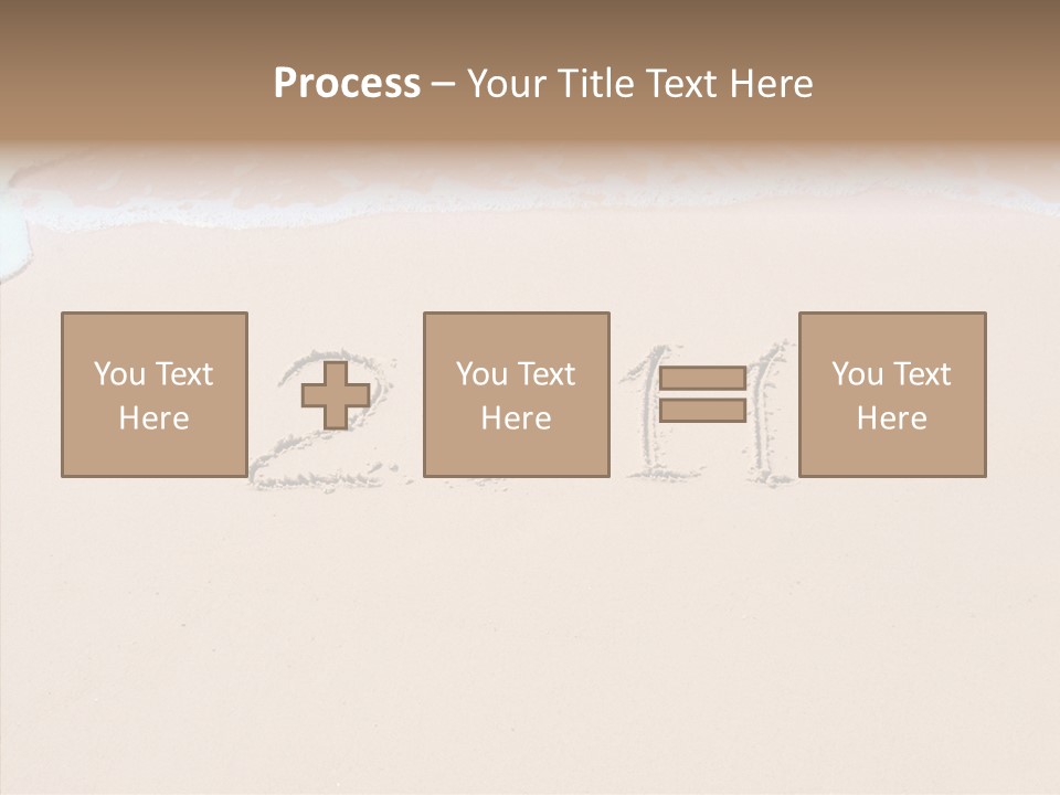 Sunlight Year Textured PowerPoint Template