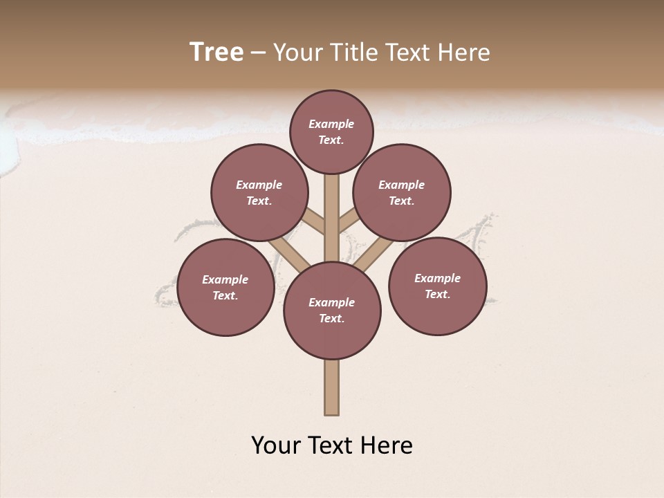 Sunlight Year Textured PowerPoint Template