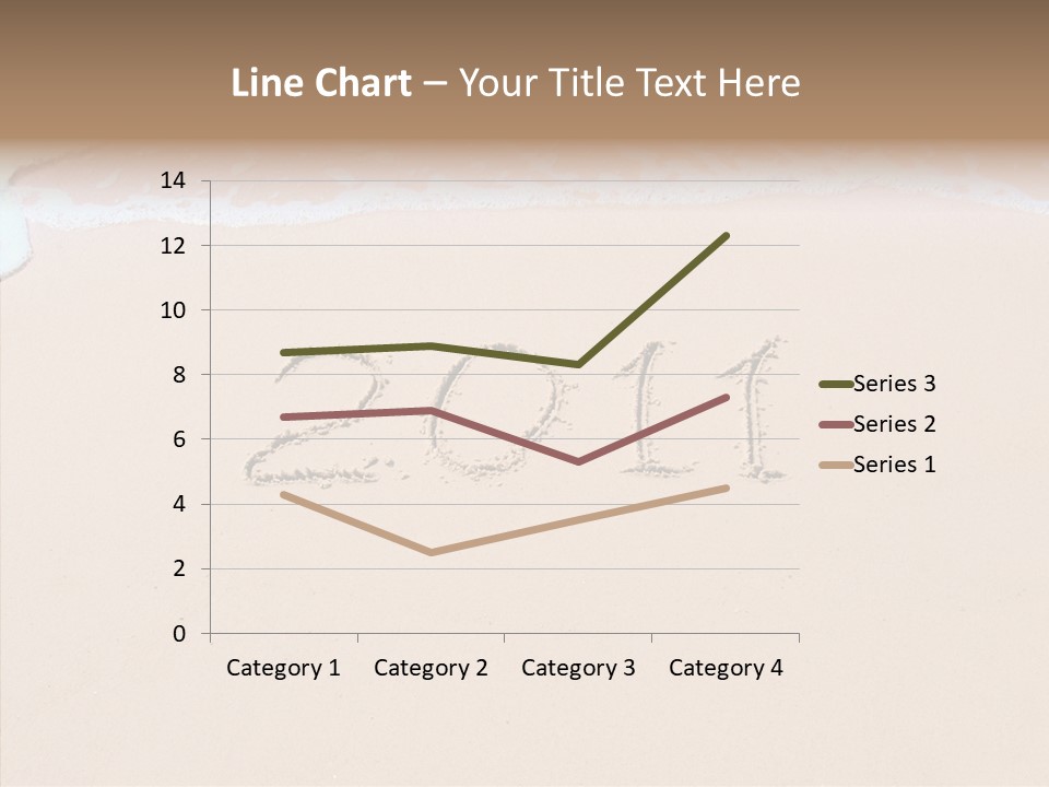 Sunlight Year Textured PowerPoint Template