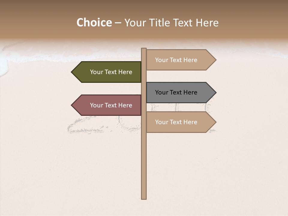 Sunlight Year Textured PowerPoint Template