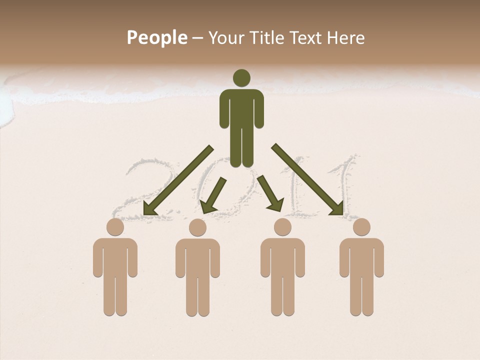 Sunlight Year Textured PowerPoint Template