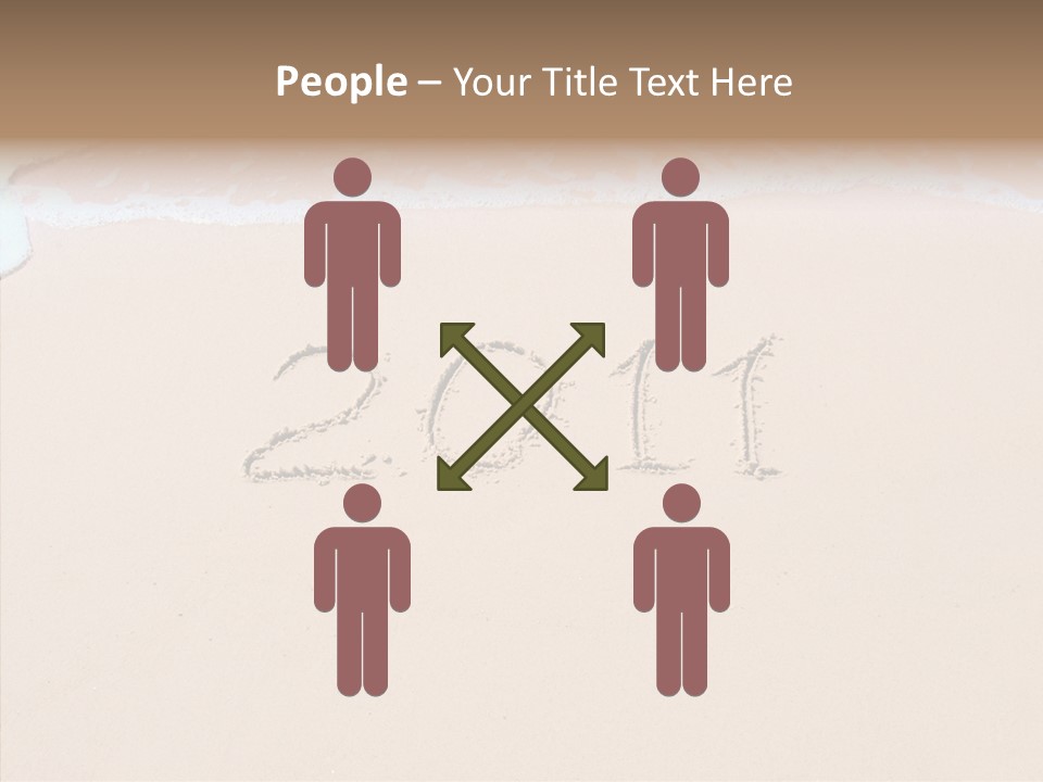 Sunlight Year Textured PowerPoint Template