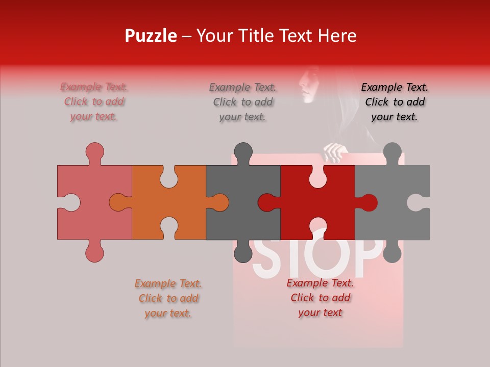 Evil Danger Bloody PowerPoint Template