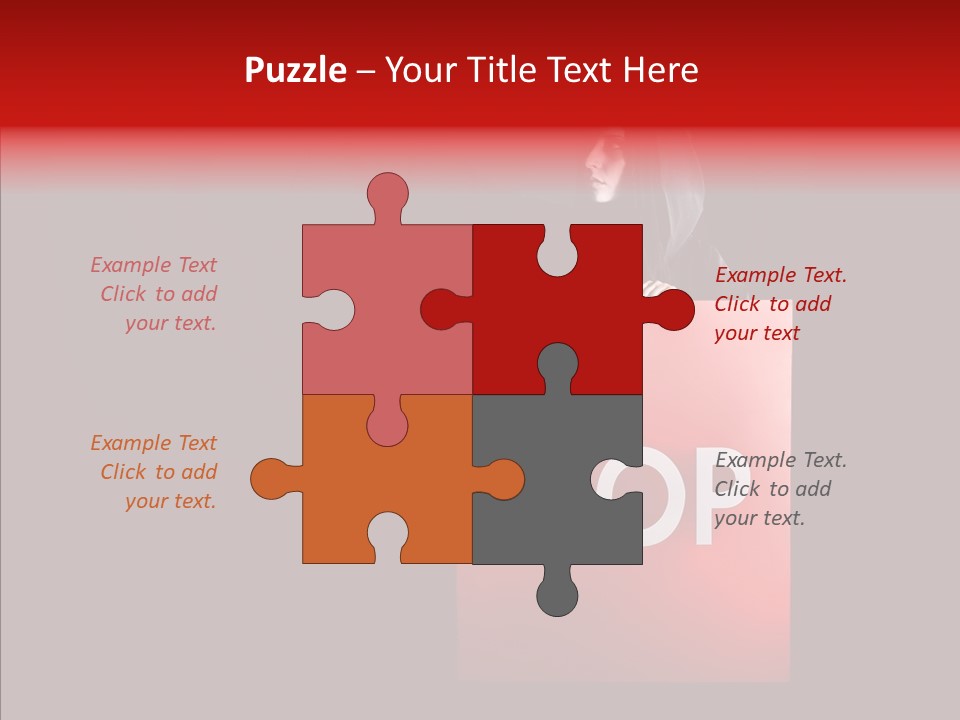 Evil Danger Bloody PowerPoint Template