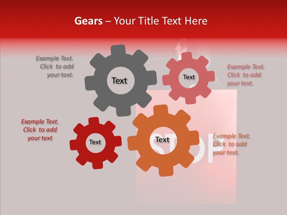 Evil Danger Bloody PowerPoint Template