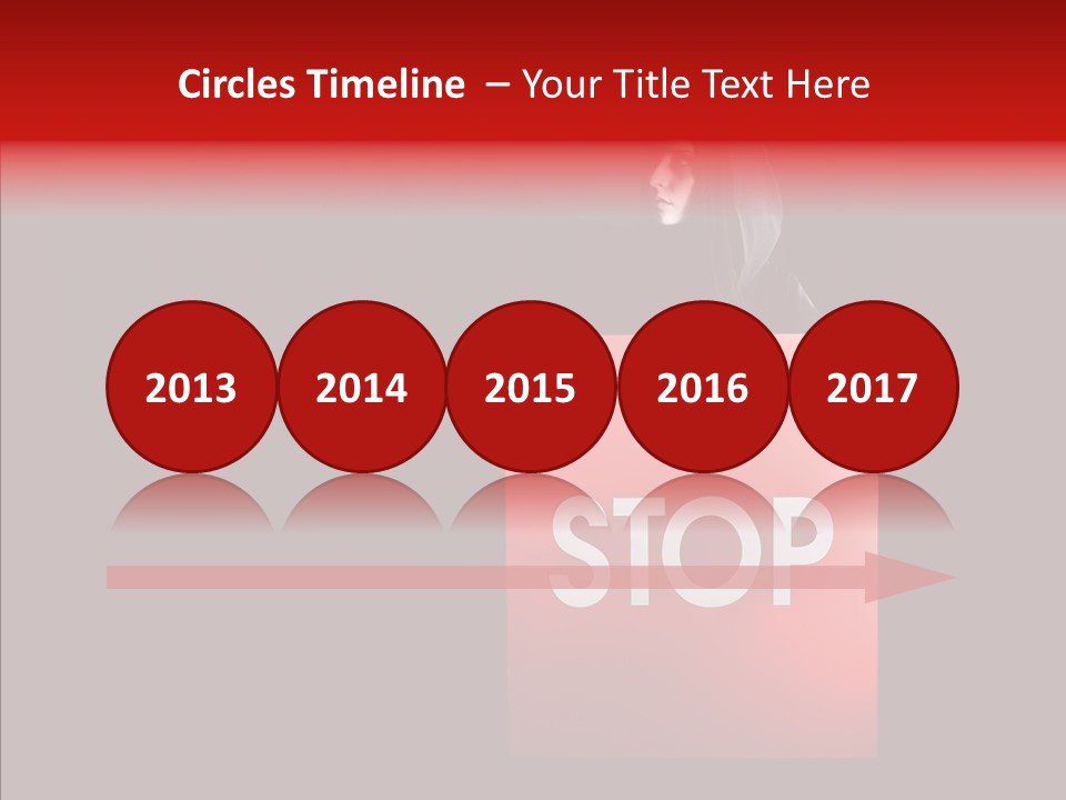 Evil Danger Bloody PowerPoint Template