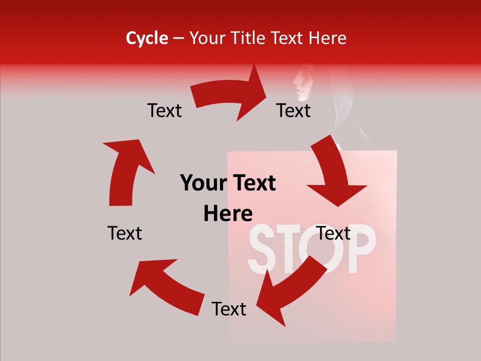 Evil Danger Bloody PowerPoint Template