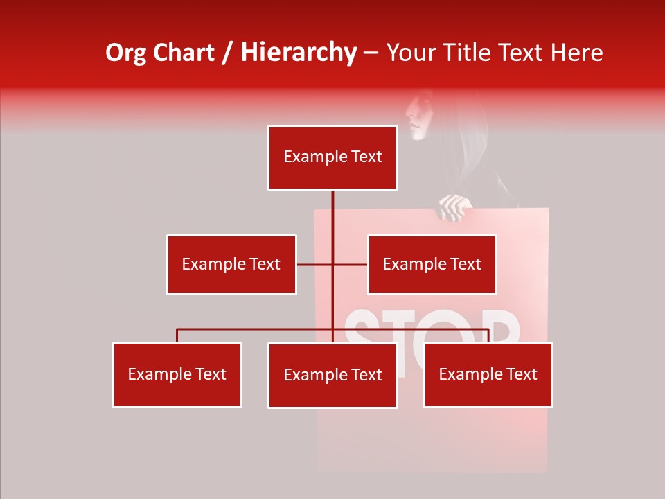 Evil Danger Bloody PowerPoint Template