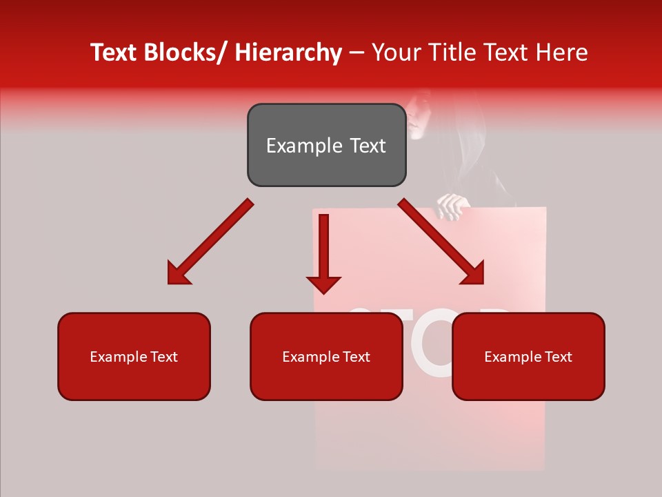 Evil Danger Bloody PowerPoint Template