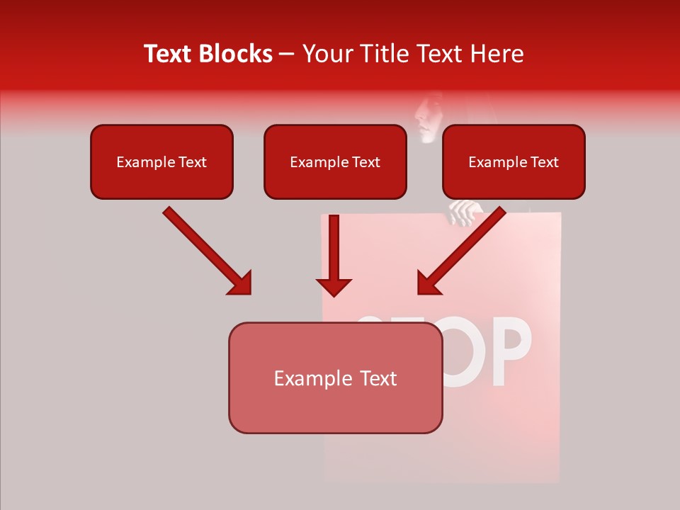 Evil Danger Bloody PowerPoint Template