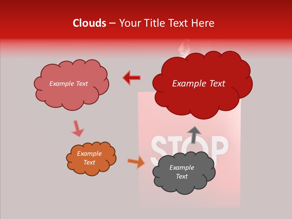 Evil Danger Bloody PowerPoint Template