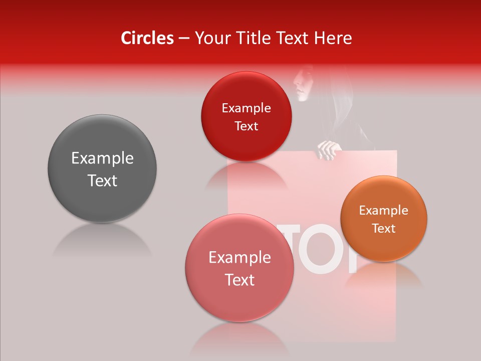 Evil Danger Bloody PowerPoint Template